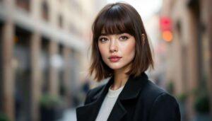 Frange rideau strutturate: nel 2026 la curtain bang si porta più definita e meno sfumata